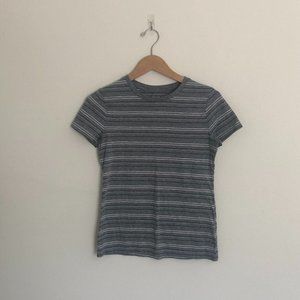 Mossimo | Gray Striped Tee
